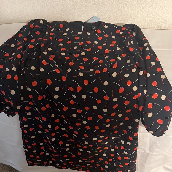 Petite Cherry Shift Dress - Picture 5 of 5